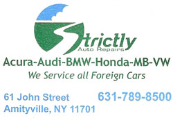 Strictly Auto Repairs Ad www.strictlyautorepairs.com